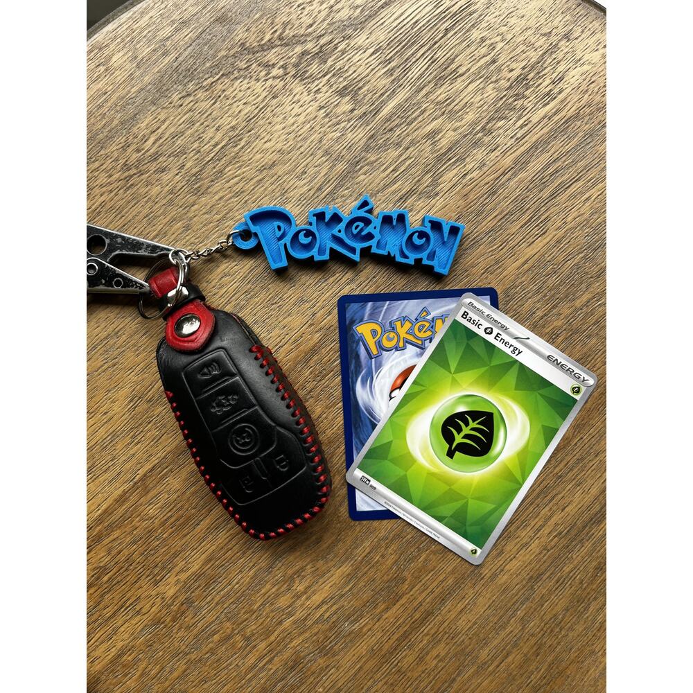 Pokémon-Inspired Keychain | Blue | 3D Printed Collectible